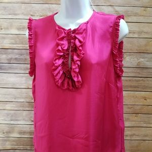 J. Crew Margot Silk Blouse